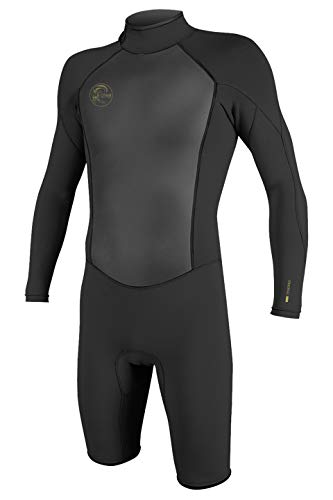 O'Neill Wetsuits mens O'Riginal 2MM BACK ZIP L/S SPRING Wetsuits, Black/Black, Large - Image 1