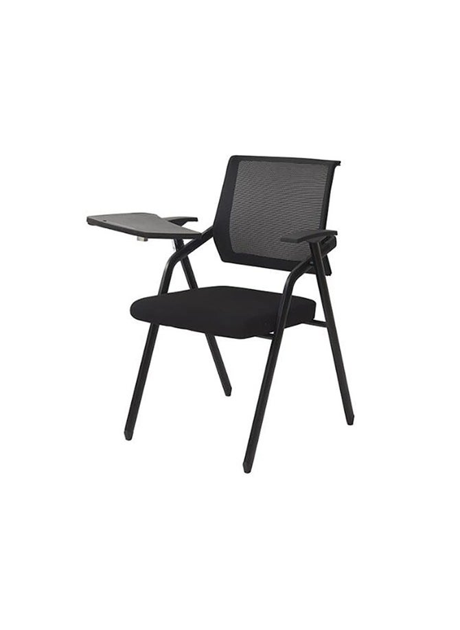 Neo Front Foldable Study Chair Computer Chair Classroom Mesh Chair Kids Chair with Metal Legs Black  - Image 1