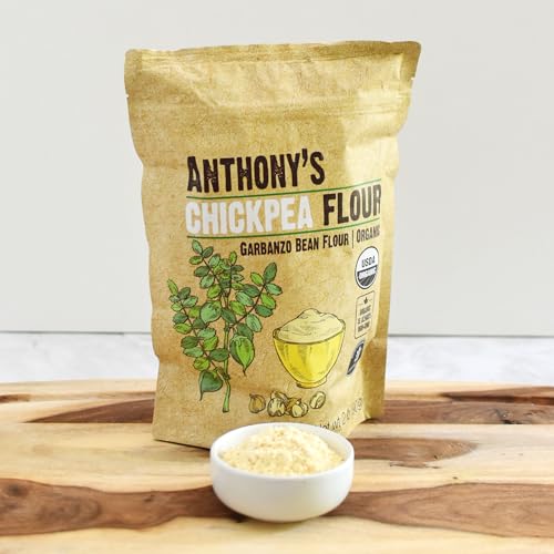 Anthony's Organic Chickpea Flour, Garbanzo Bean Flour, 2 lb, Gluten Free, Non GMO - Image 4