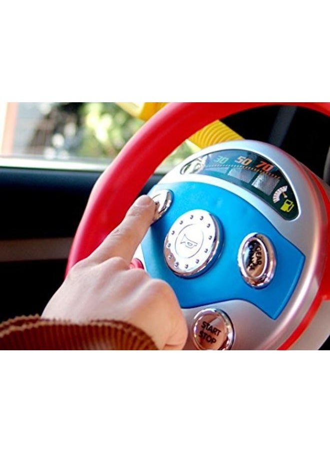PowerTRC PowerTRC Electronic Backseat Driver Toy | Kids Driving Wheel | Car Toys | Pretend Driving Kids Toy  - Image 2