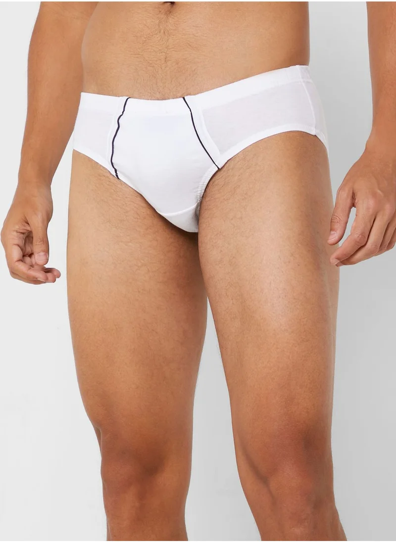 Seventy Five Basics Waist Band French Brief With Antibacterial Finish