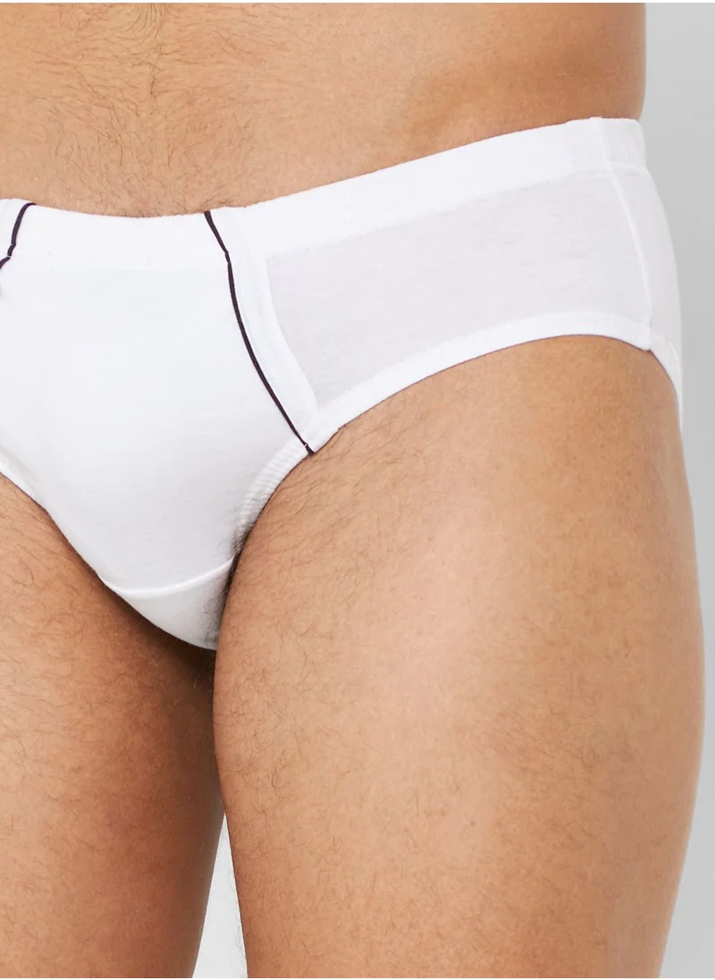 Seventy Five Basics Waist Band French Brief With Antibacterial Finish
