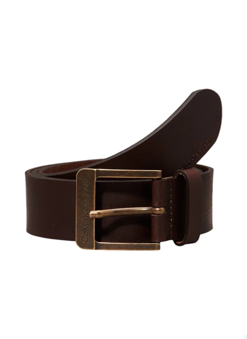 كالفن كلاين جينز Men's Belt - Leather, Brown