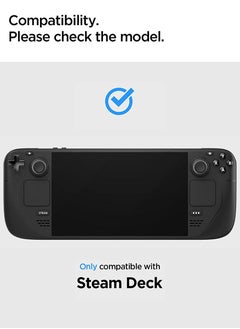 Spigen واقي شاشة Glastr Ez Fit for Steam Deck من الزجاج المقسى الفاخر مع مجموعة سهلة التركيب  - Image 2