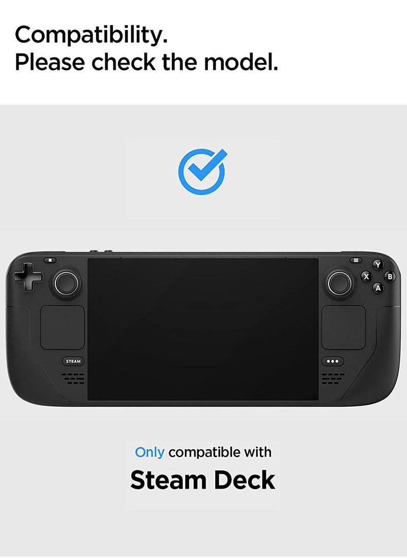 Spigen Glastr Ez Fit for Steam Deck Screen Protector Premium Tempered Glass with Easy Install Kit  - Image 2