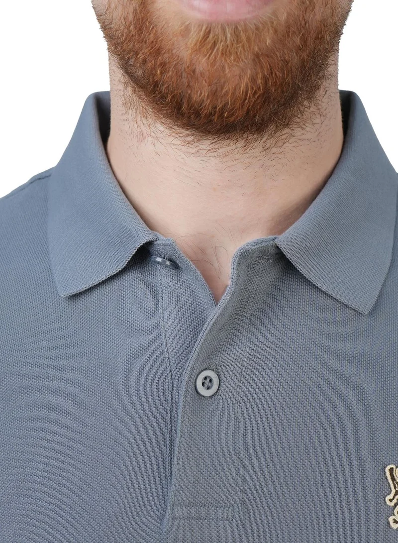 GIORDANO  Men's Performance Polo: Classic Piqué, Tipped Collar, Embroidered Detail for Men | Best Price UAE