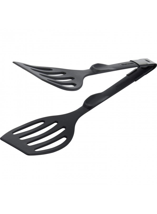 Westmark Double spatula, 11.4 x 0.8 x 2.8 inches, black - Image 3