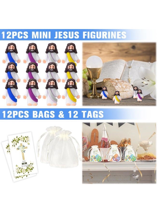 Tazimi 122 PCS Christian Bible Party Favors Jesus Party Favors Cross Goodie Bags with Stickers Rubber Bracelets Button Pins and Bags for Christian Party Supplies Decorations - Image 5