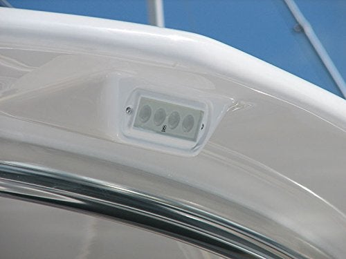Lumitec 101099 Capri2 LED Flood Light, Flush Mount, White Housing, White Dimming, Blue Dimming, 4.91x 1.75-Inch - Image 5