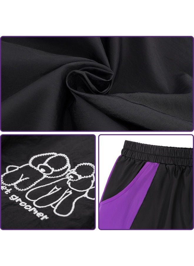 Noverlife Breathable Grooming Pants, Xl Size, AntiStatic Pet Beautician Trousers With 2 Pockets, Dog Cat Groomer Cosmetologist Uniforms, Soft Pet Groomer Trousers, Splash Proof Trousers For Pet Store  - Image 3