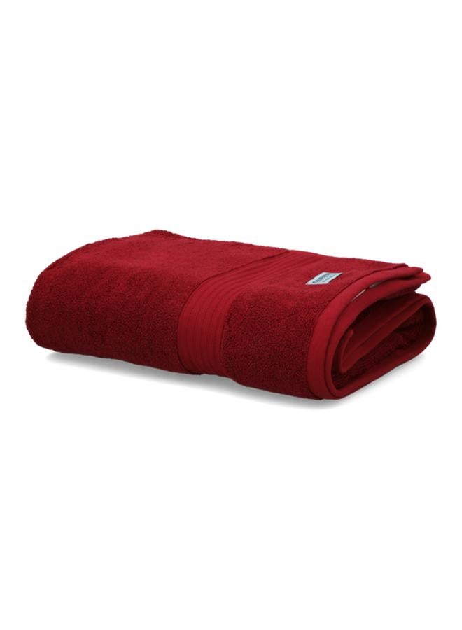 Cannon Soft Highly Absorbent And Quick Drying Cotton Bath Towel Burgundy 70 X 140Cm - Image 2