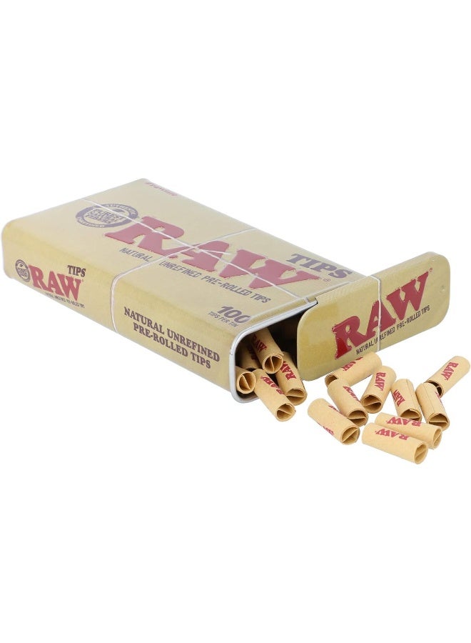 RAW ELEMENTS خام، 100 عدداً (عبوة من 1)، بيج - Image 1