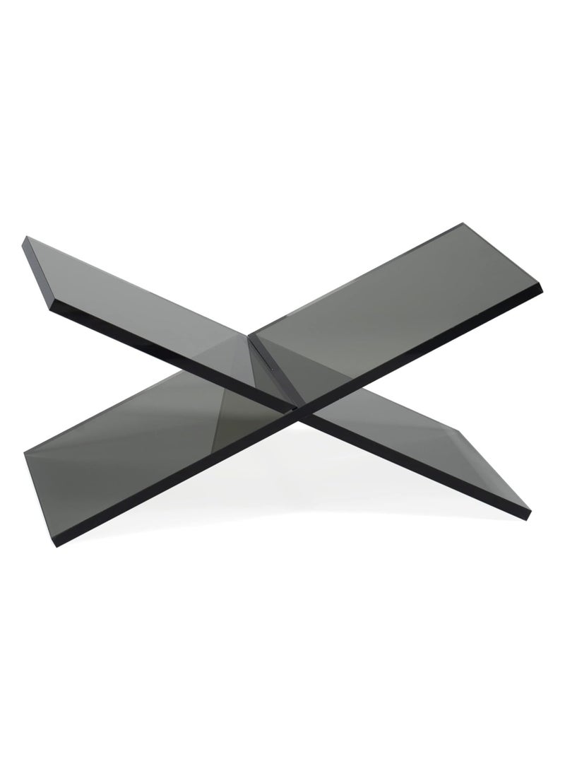 TPGP Black Acrylic Book Holder 2 Piece Reading Stand for Open and Closed Books, Magazines, Textbooks | 15.2 cm x 27.9 cm x 15.2 cm - Image 1