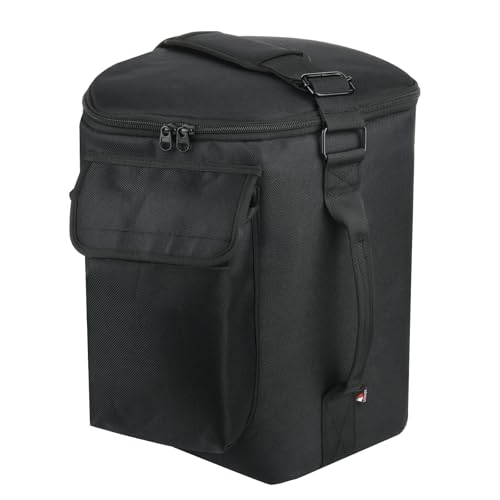 TXEsign Travel Carrying Case for Bose S1 Pro/Bose S1 Pro+, Slip Cover Case with Shoulder Strap &Accessory Pocket, Portable Carry Bag Holder w Handle Strap for Bose Speaker (Black) - Image 1