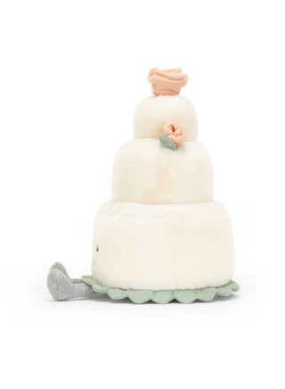 Amuseable Wedding Cake Plush – Soft Stuffed Toy with Cordy Legs, Cute Valentine’s Gift for Kids & Adults, Collectible Jellycat, 28cm - view 3