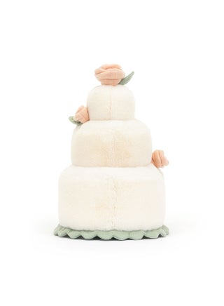 Amuseable Wedding Cake Plush – Soft Stuffed Toy with Cordy Legs, Cute Valentine’s Gift for Kids & Adults, Collectible Jellycat, 28cm - view 4