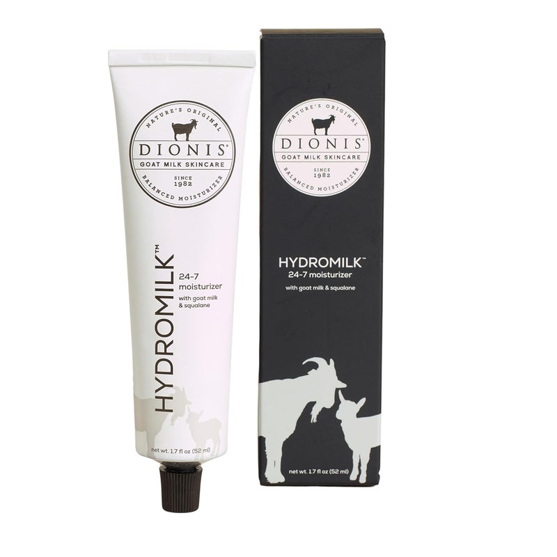 Dionis Goat Milk Skincare 17 fl oz Hydromilk 247 Moisturizer With Squalane To Deeply Moisturize Cruelty Free  Paraben Free Formulated For All Skin Types