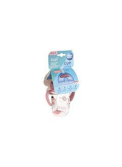Canpol babies CANPOL Non-spill Cup with Flip-top Weighted Straw 270ml BONJOUR PARIS PINK  - Image 4