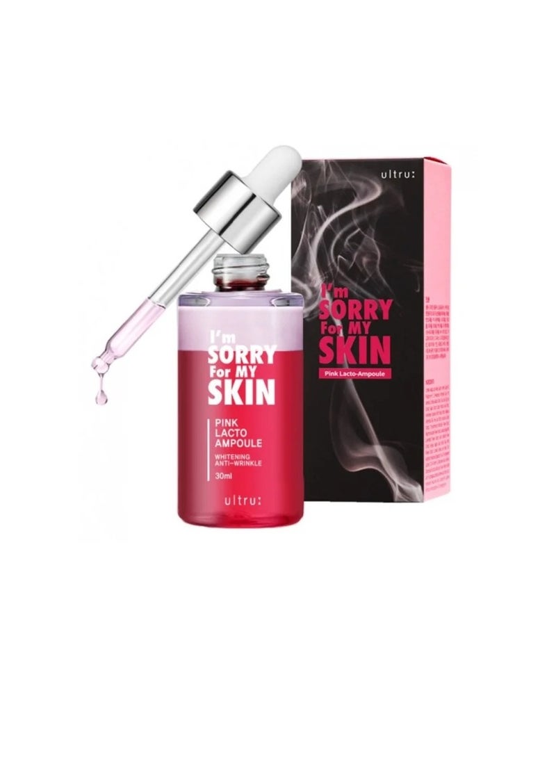 I'm SORRY For MY SKIN Serum Pink Lucknow to Lighten and Moisturize the Skin - 30ML