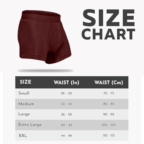 HEELIUM Bamboo Trunks for Men with Keyhole Fly | 3X Softer Than Cotton for All-Day Freshness | Soft & Durable Waistband | Easy Access Underwear for Ultimate Comfort - Image 3