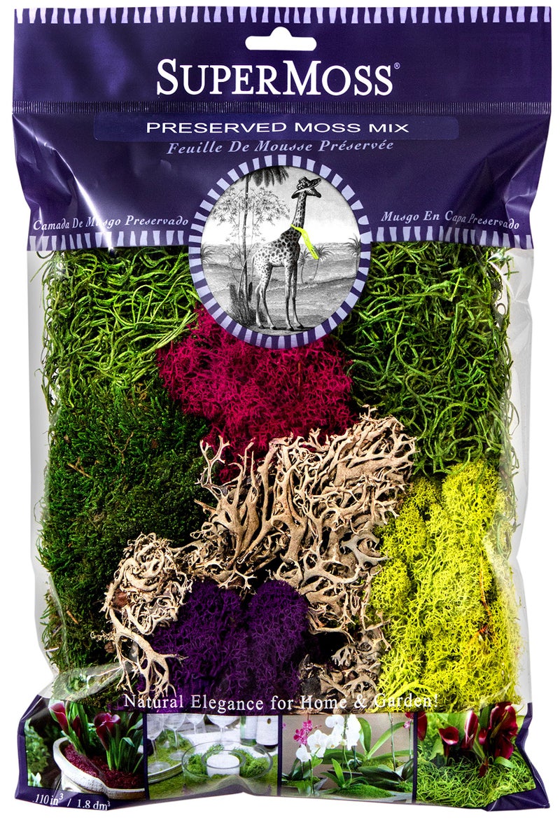 SuperMoss 7 59834 23312 1 Moss Mix, 200 in3 Bag (Appx. 8oz), 0 - Image 4