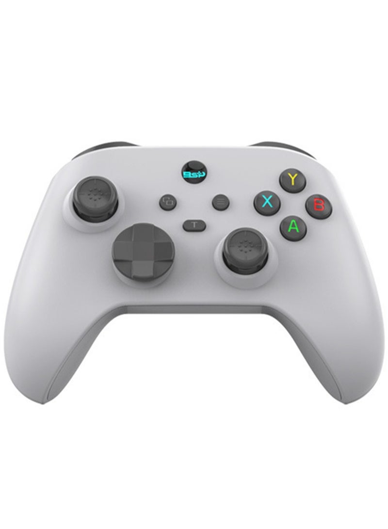 BSP Classic Gamepad BSP G6 Wireless Game Controller for Switch / PC / iOS / Android with 2.4G Receiver, Holder, Hall Joystick/Hall trigger, TURBO Continuous Transmission, Asymmetric Double Vibration Motor, 6-Axis Gyroscope, Programmable Back Buttons, Anti Slip Texture - Image 2