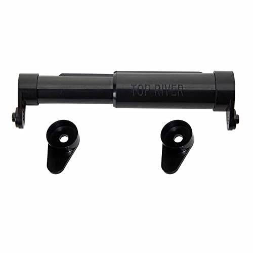 TR TOP RIVER Toilet Paper Holder with Extender Adaptor, Fit Double Rolls and Triple Rolls, Multipurpose Toilet Paper Holder,Black (1 Unit) - Image 2