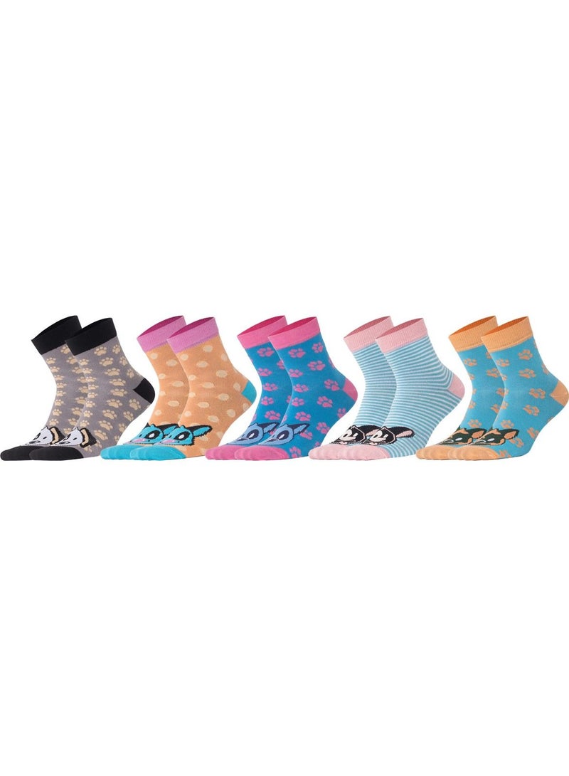Biggdesign Womens Socks, Cotton Low Cut No Show Socks Breathable 5 Pairs  - Image 1