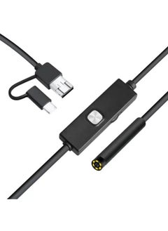 Generic 5.5mm Endoscope Camera for Mobile 3-in-1 USB Type-C Android Flexible Cable Surveillance Camera Size: 10M  - Image 3