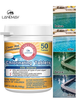 Chlorinating Tablets Clear Pool Cleaning Tablets, 50 Tablets - pzsku/ZAF14C15FD9F34482C5AEZ/45/_/1716183829/d139d5c0-b199-434f-b38f-fc8ee229392d