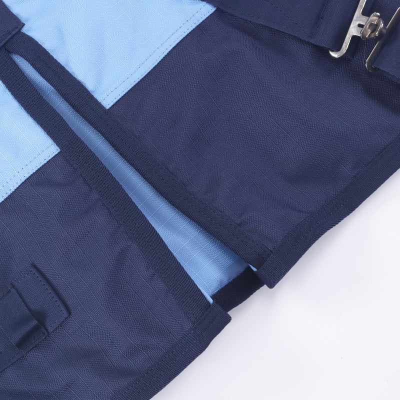 Gallopoff Mini Horse/Pony/Foal/Miniature Size 36"-51" Lightweight Waterproof & Breathable 1200 Denier Turnout Blanket with No Filling Lightblue 36" - Image 4