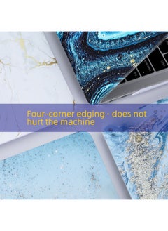 Generic For Apple Notebook Protective Case Air Pro Color Painted Marble Macbook Case Protective Case-Color:DDC-021-Applicable Model:15.4 Pro (A1286)  - Image 4