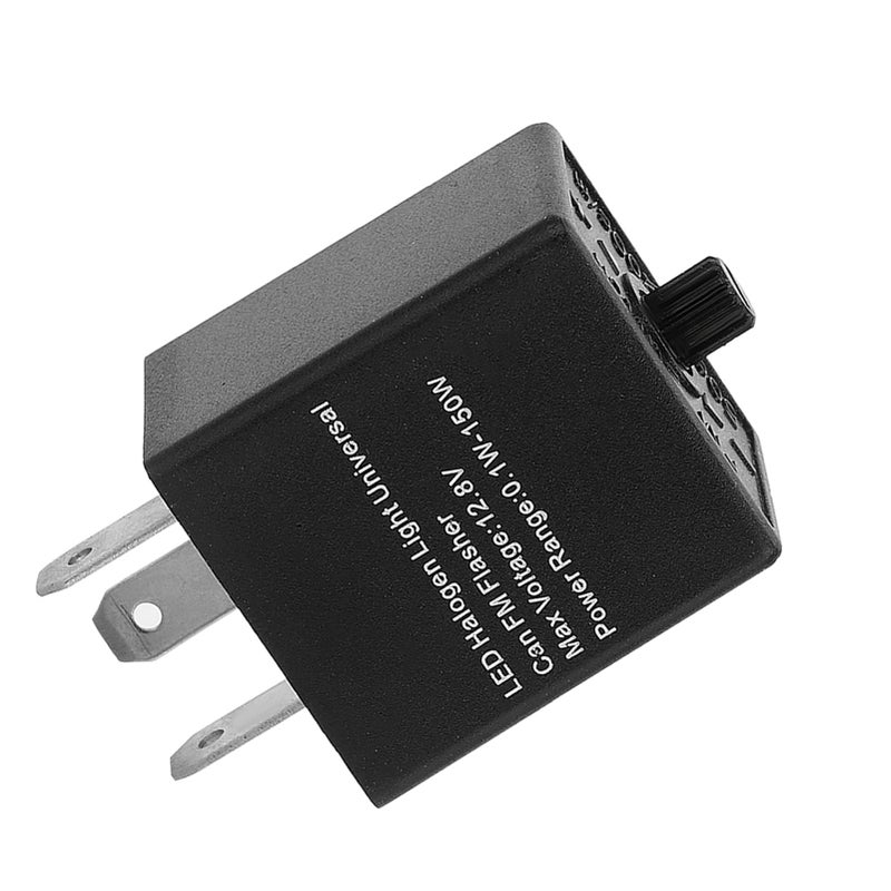 محول عالمي 3 دبابيس 12 فولت مع مؤشر LED قابل للتعديل ومتانة طويلة الأمد - Image 4