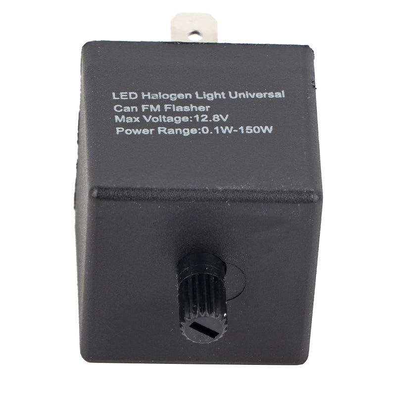 محول عالمي 3 دبابيس 12 فولت مع مؤشر LED قابل للتعديل ومتانة طويلة الأمد - Image 2
