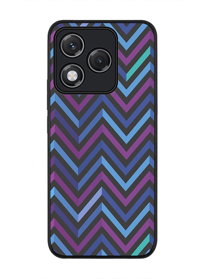 For Honor 400 Lite Case,Slim fit Camera Protection, Shockproof Thin Phone cover  - Deep Chevron