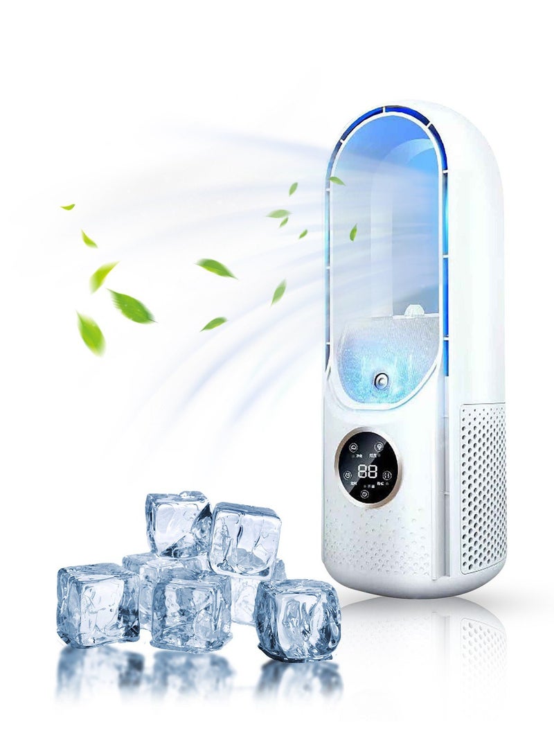 SPECTON Bladeless Portable Fan + Humidifier  7 Speeds - Image 2
