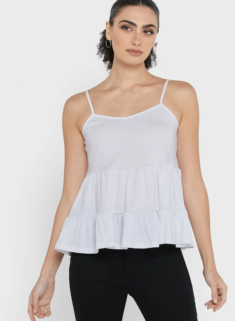 NEW LOOK Cami Peplum Top