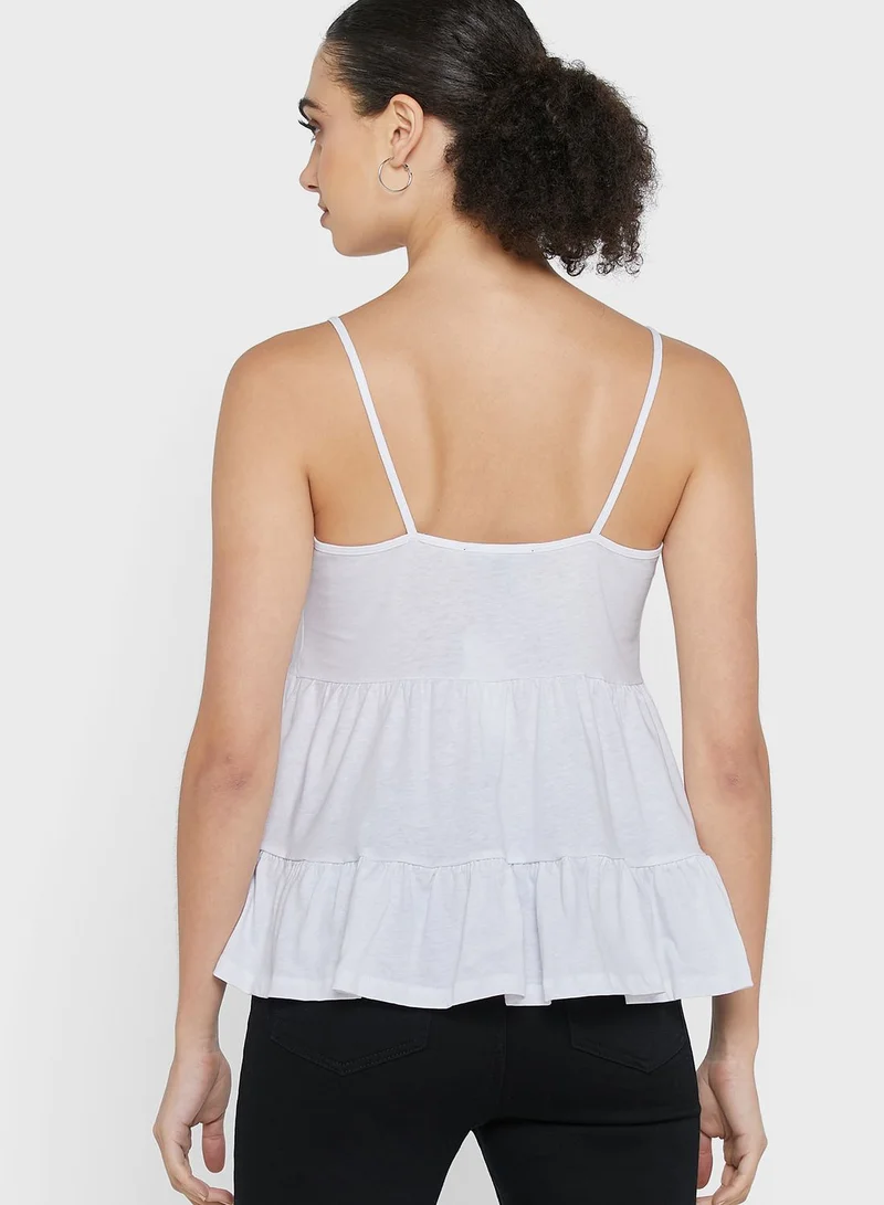 NEW LOOK Cami Peplum Top