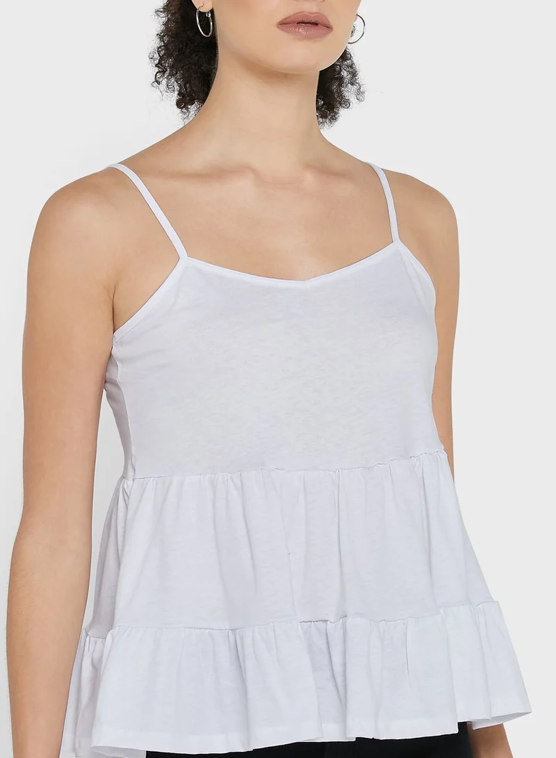NEW LOOK Cami Peplum Top