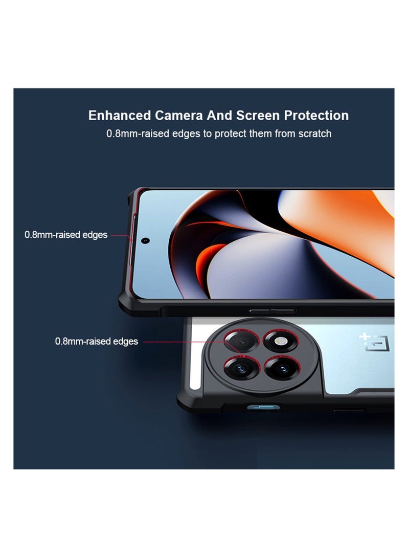 Captaintech SYOSI, Phone Case Compatible with Oneplus ACE 2, Airbag Anti-drop Phone Protective Case, Full Lens Coverage Fingerprint-Proof Shockproof Mobilephone Cover - Image 2