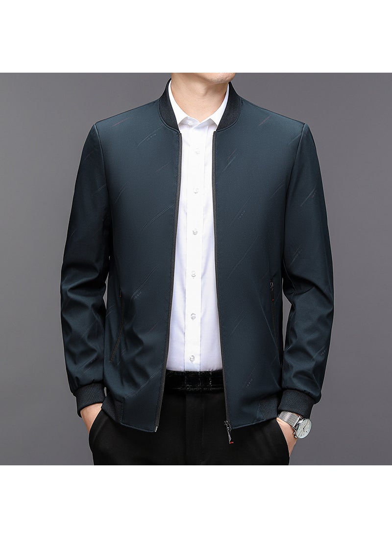 Generic - Elderly Mens Casual Lightweight Spring Jacket 2350 Black - Image 1