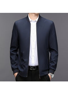 Elderly Mens Casual Lightweight Spring Jacket 2350 Black
