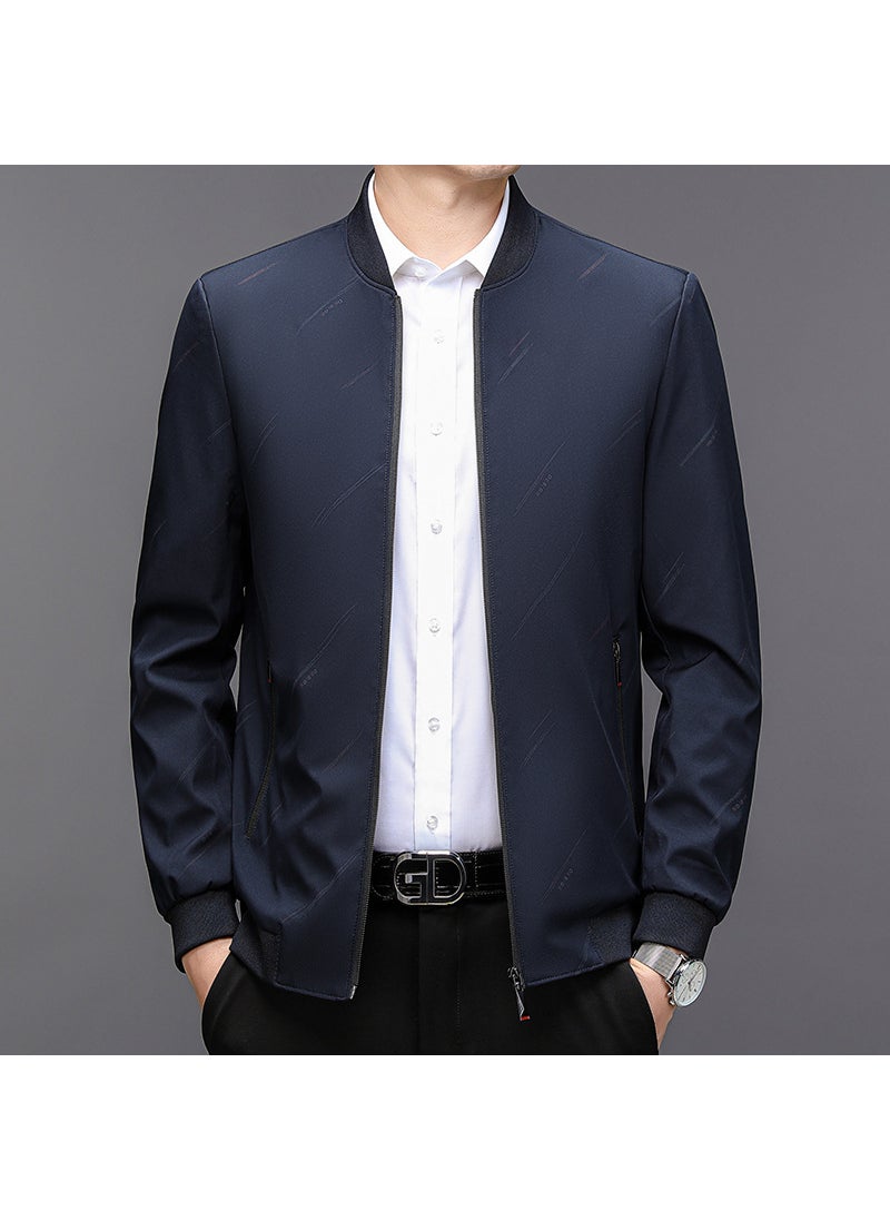 Generic - Elderly Mens Casual Lightweight Spring Jacket 2350 Black - Image 1