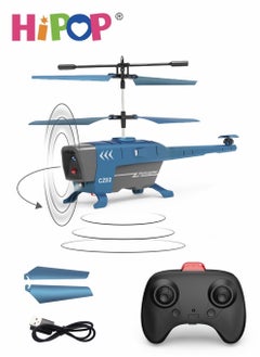 RC Helicopter Toy,with Enhanced Intelligent Obstacle Avoidance and Altitude Control Features,Equipped,Lights
