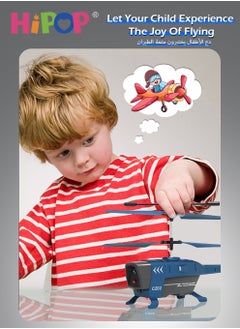 HIPOP RC Helicopter Toy,with Enhanced Intelligent Obstacle Avoidance and Altitude Control Features,Equipped,Lights  - Image 3