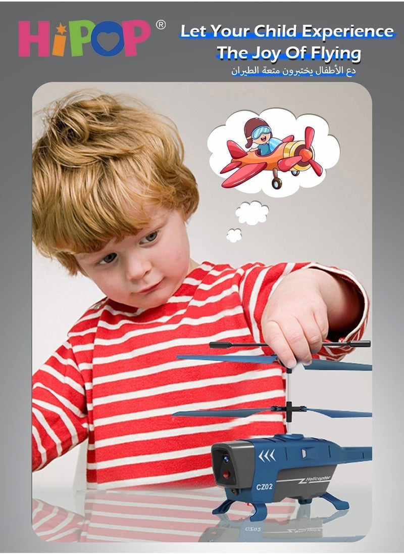 HIPOP RC Helicopter Toy,with Enhanced Intelligent Obstacle Avoidance and Altitude Control Features,Equipped,Lights  - Image 3