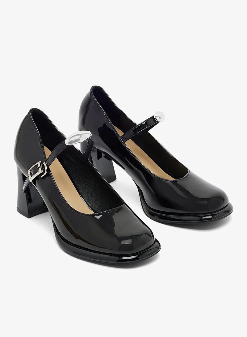 جينجر أحذية باليه بكعب عالٍ