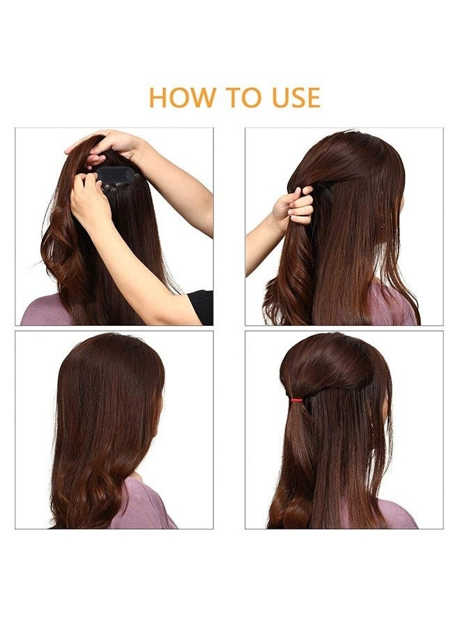 4 قطع مقاطع شعر رقيق غير مرئية ، كعكة حشوة الحجم ، أداة الشعر Barrettes اكسسوارات الشعر - Image 4