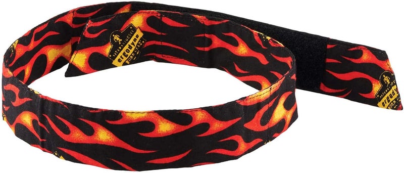 Ergodyne Ergodyne Chill Its 6705 Cooling Bandana Evaporative Polymer Crystals for Cooling Relief Quick and Secure Fit 3Pack - Image 2