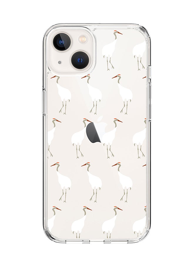 Stylizedd - Classic Clear Case for Apple iPhone 15 Hybrid Soft Case Flexible Edges Anti Drop TPU PC Gel Thin Transparent Cover [ Designed for Apple iPhone 15 ] - Frozen Turkey - Image 1